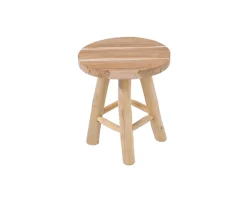 Skammel Ø35x40 - Classic Teak