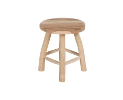 Skammel Ø35x40 - Classic Teak