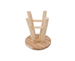 Skammel Ø35x40 - Classic Teak