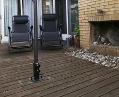 SMARTfoot parasolfod med T-lock - Sort