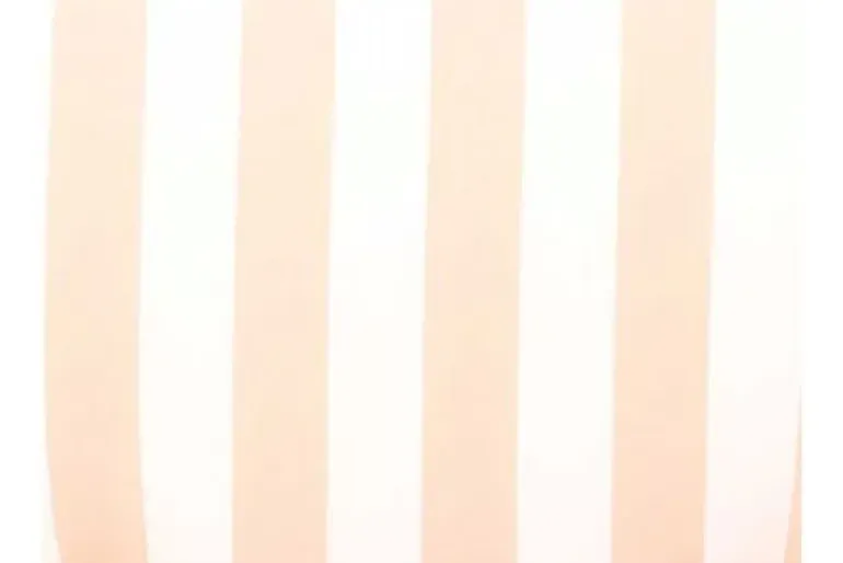 Søndervig Retro Sædehynde - Beige/Hvid stribet