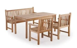 Solo Havemøbelsæt 90x150 - Classic Teak