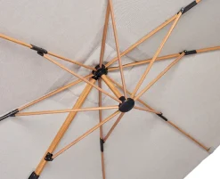 Sonja Hængeparasol 3x3 meter - Sand