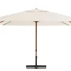 Sonja Markedsparasol 4x4 m - Sand