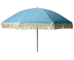 Strandparasol Ø155 - Blå