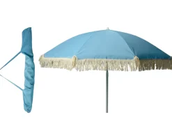 Strandparasol Ø155 - Blå