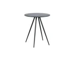 Vigga rundt sidebord - Sort