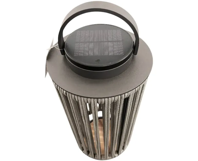 Wien Solar Lampe Ø22xH45 - Grå