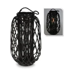 Willow lanterne stor - Sort